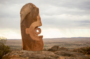 Contemporary Aboriginal desert art Broken Hill NSW - Image Shane Aurousseau